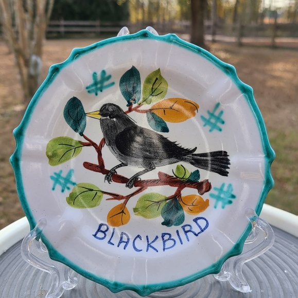 Vintage Bird Plates w/ Bird House Italy PV - Picture 12 of 16